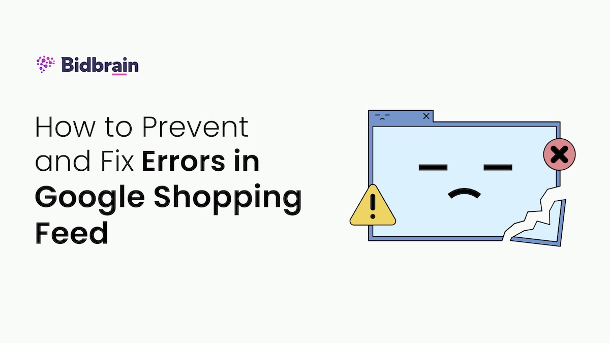 How to fix errors and issues in Google Shopping product feed